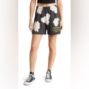 Desert Dreamer Smiley World Positive Thoughts Peace Knit Shorts